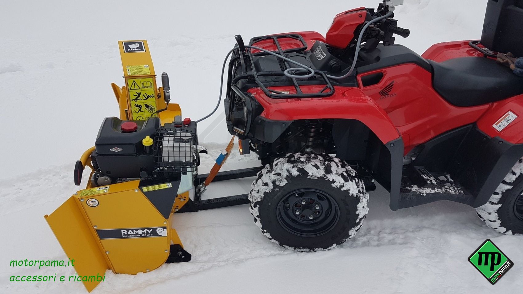 Spazzaneve RAMMY 140 ATV PRO - immagine 3
