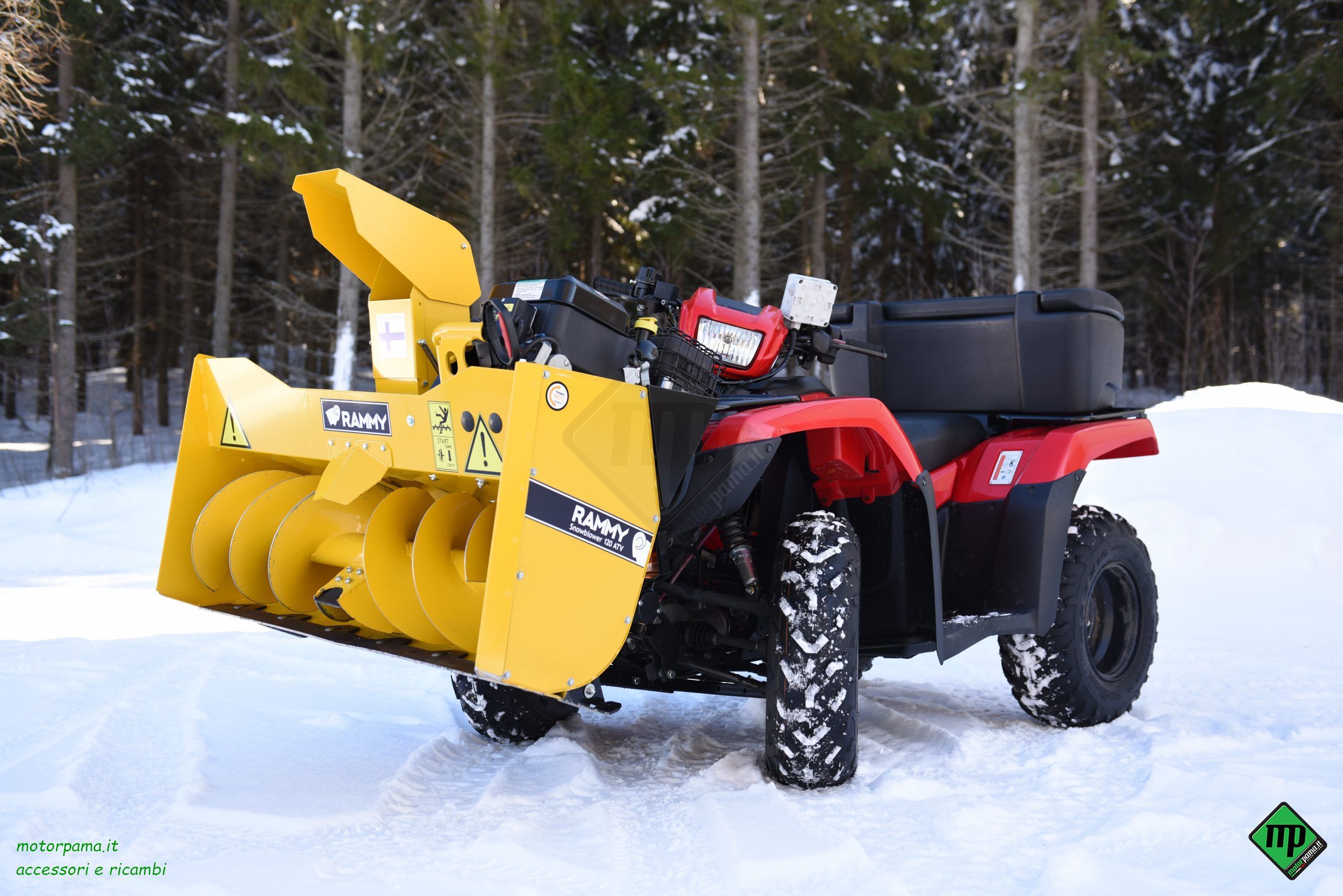 Spazzaneve RAMMY 120 ATV PRO - immagine 7