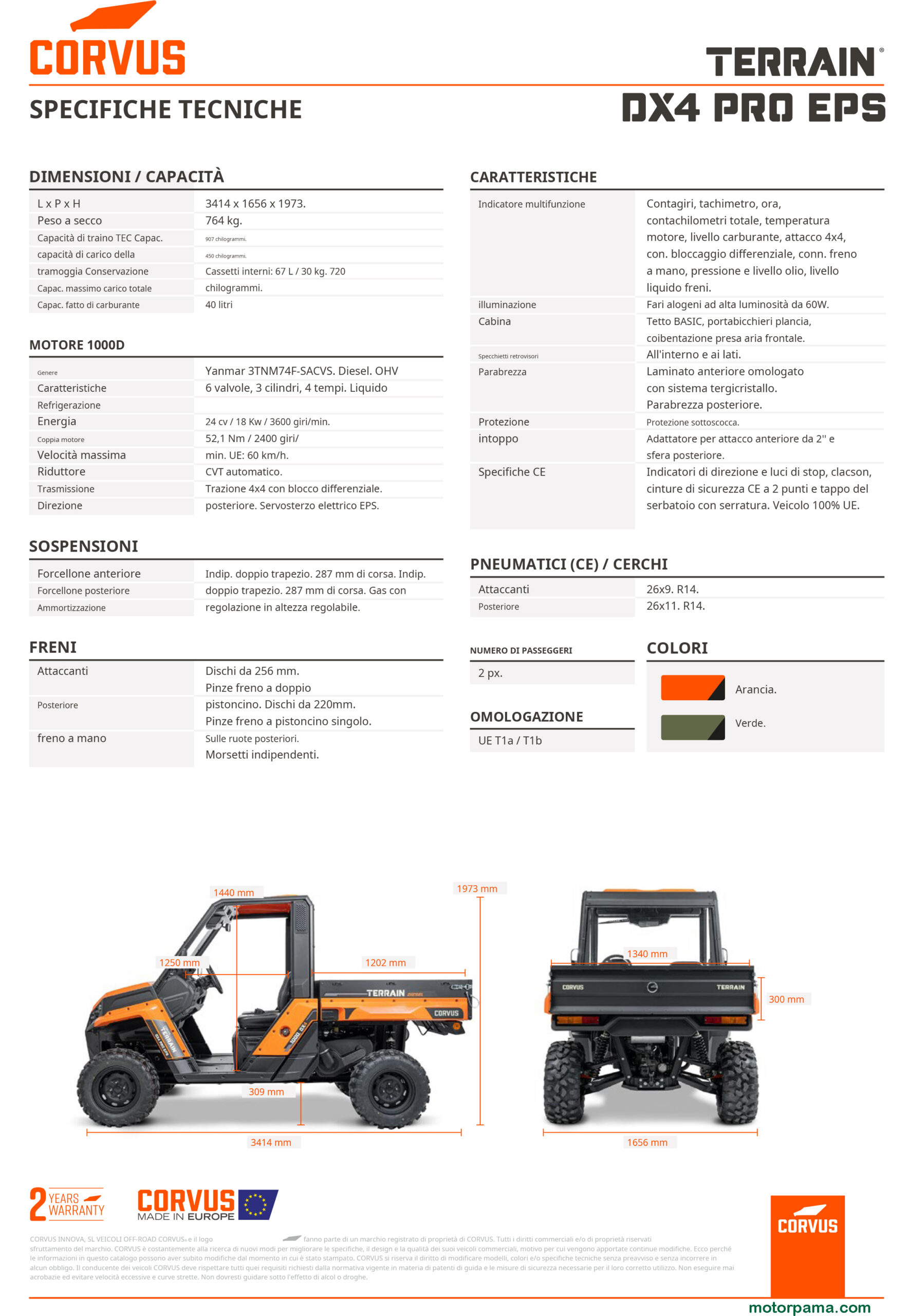 Corvus TERRAIN DX4 Pro EPS - immagine 15