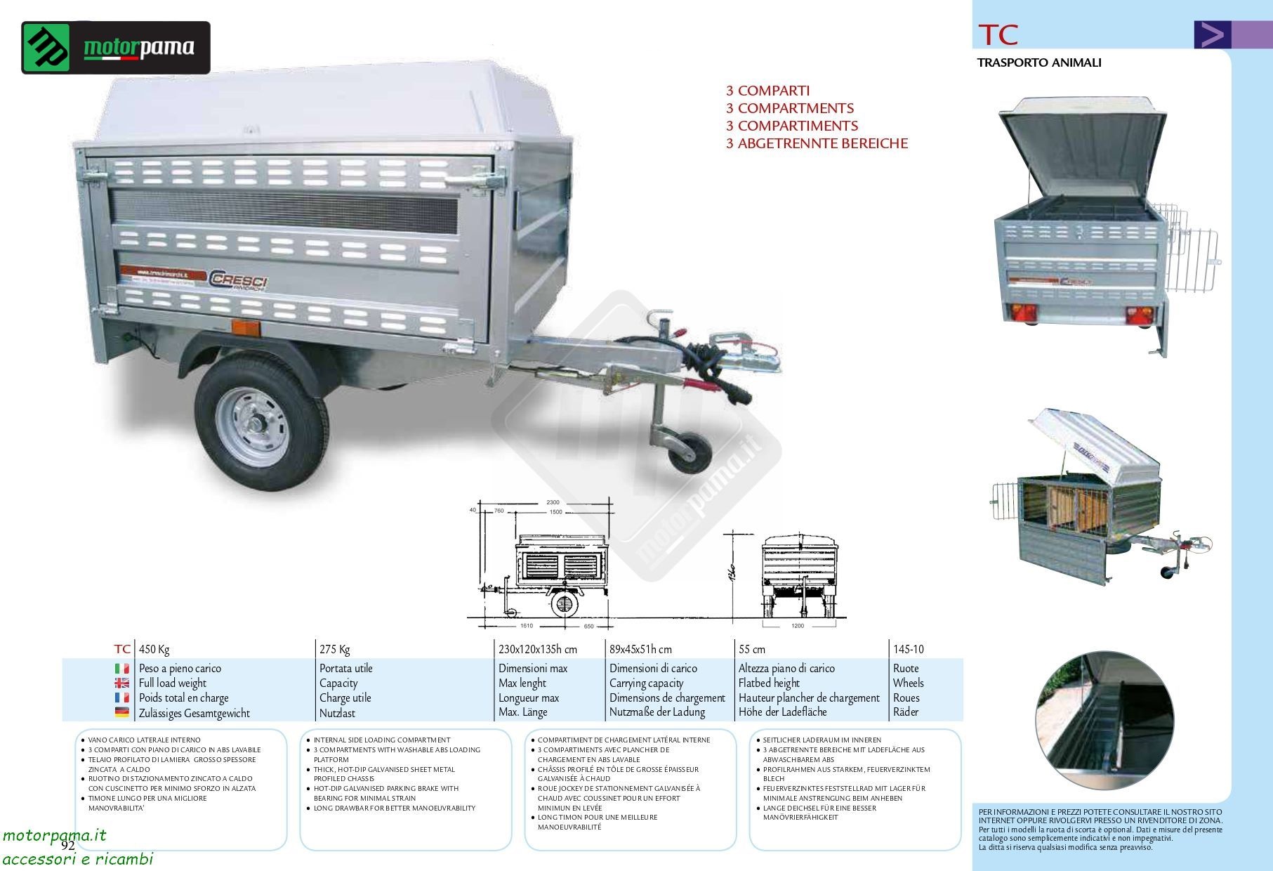 Carrello cresci TC