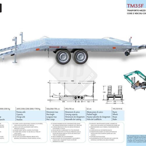 Carrello cresci TM35F