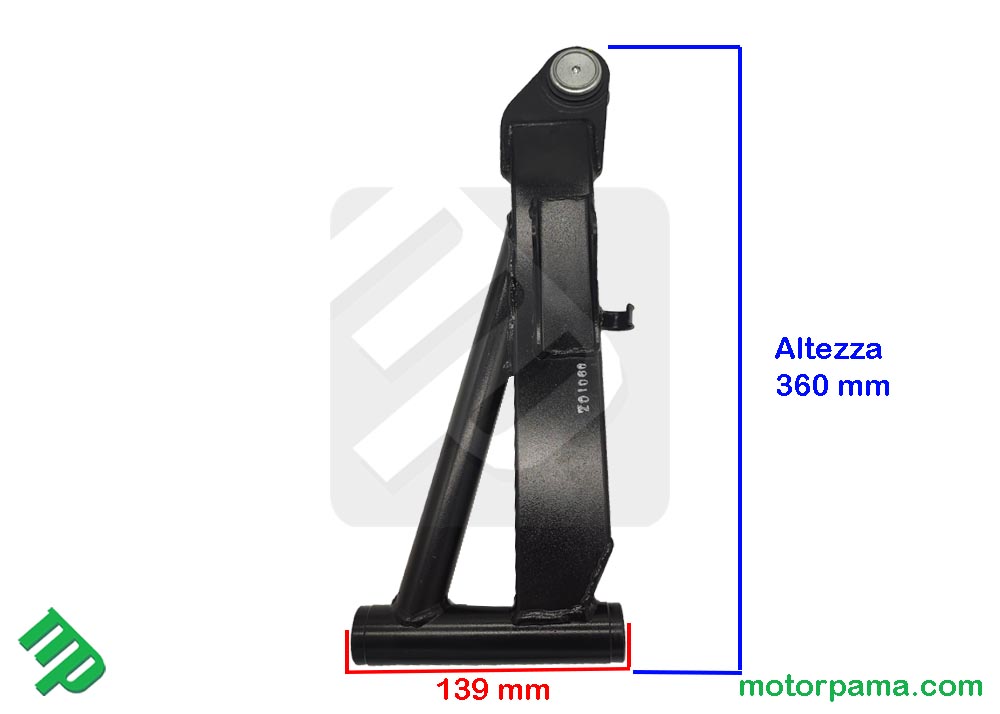 Triangolo sospensione anteriore superiore anteriore DX CECTEK - immagine 3