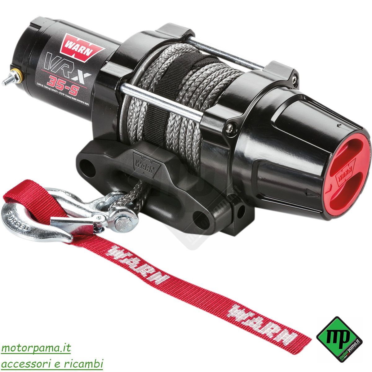 Verricello Warn winch VRX 35-S universale cavo tessile - immagine 4