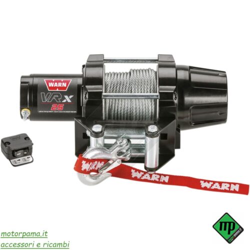Verricello Warn winch VRX 25 universale cavo acciaio