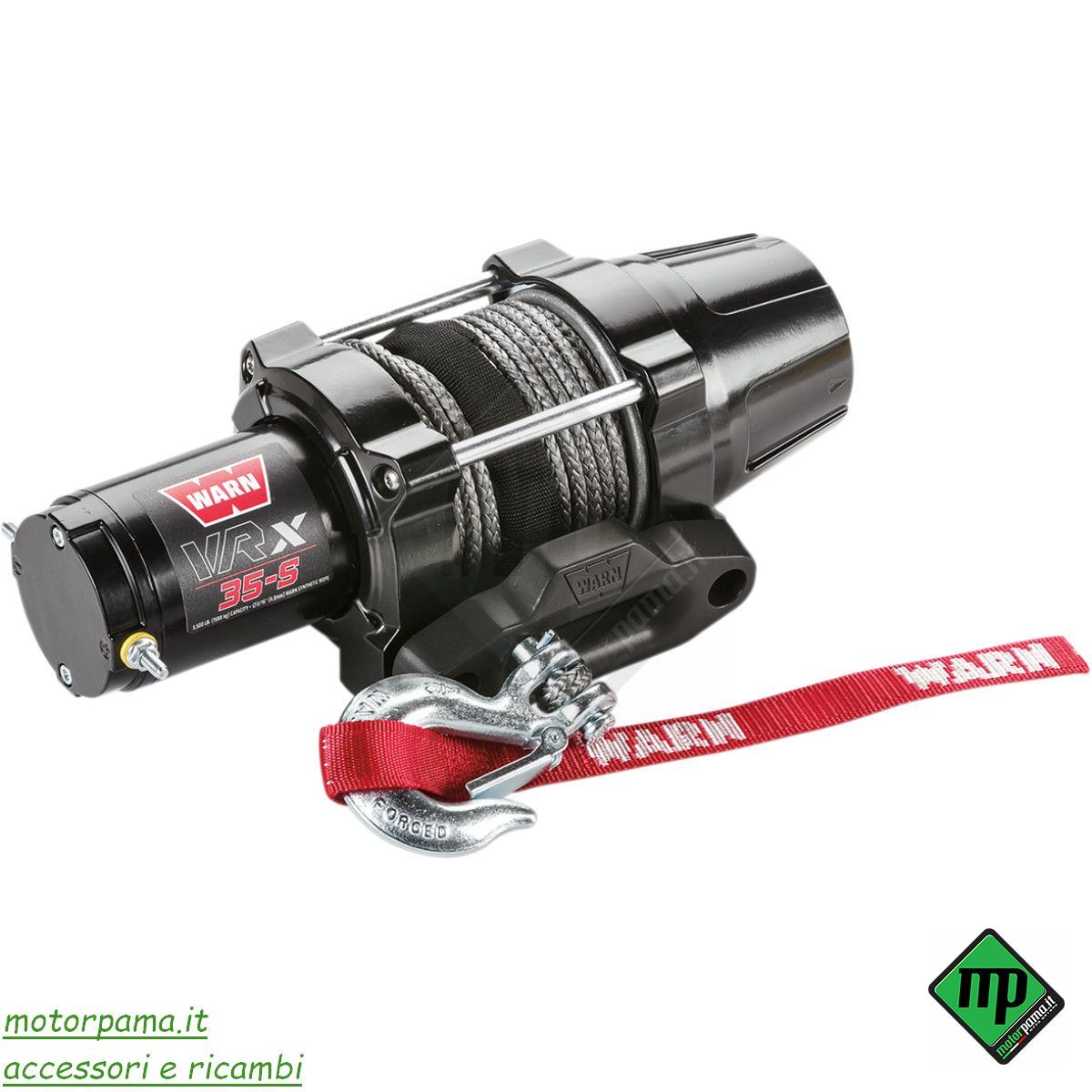 Verricello Warn winch VRX 35-S universale cavo tessile - immagine 3
