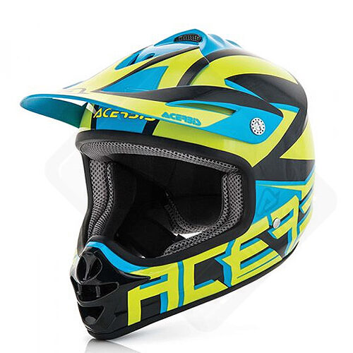 Casco Impact junior 3.0 helmet yellow/blue