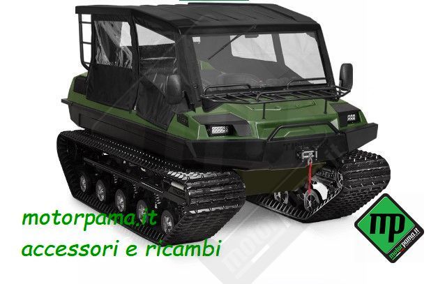 Tinger TRACK 2 Verde Militare versione AVVENTURA