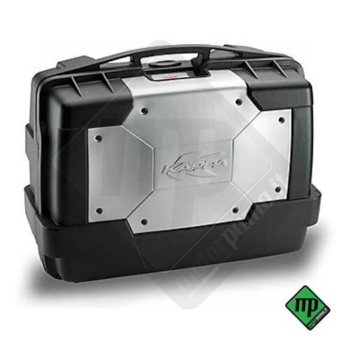 Bauletto Moto Kappa KGR33 33 Litri Nero Alluminio