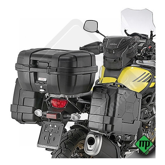 Bauletto Moto Kappa KGR46N 46 Litri Nero Alluminio - immagine 2