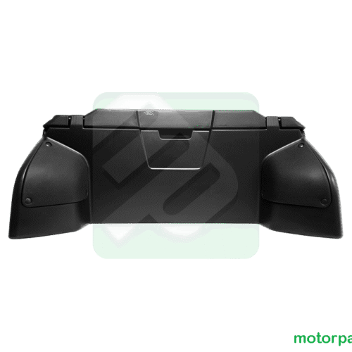 Baule valigia posteriore quad nero opaco Sifam