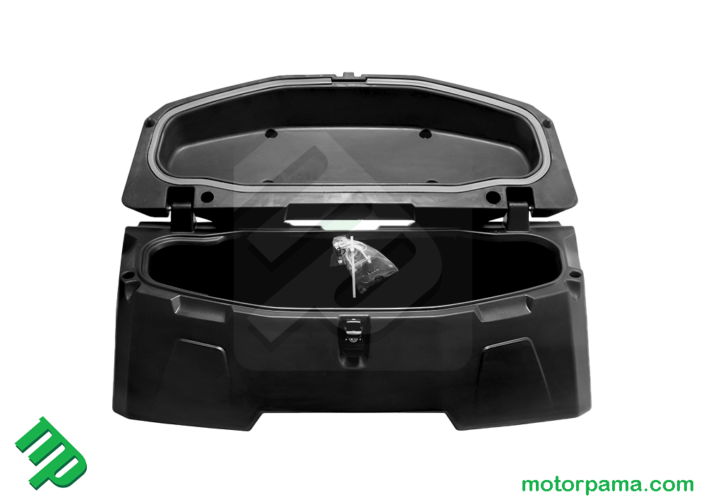 Baule valigia posteriore quad nero opaco Sifam - immagine 2