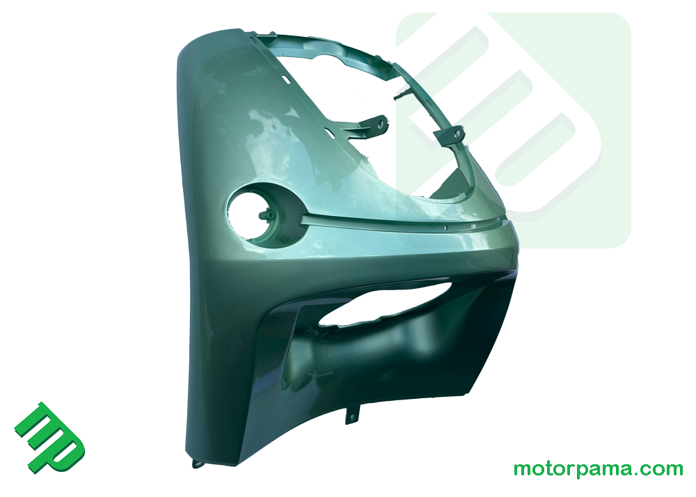 Carena scudo anteriore verde scooter Benelli Pepe 50