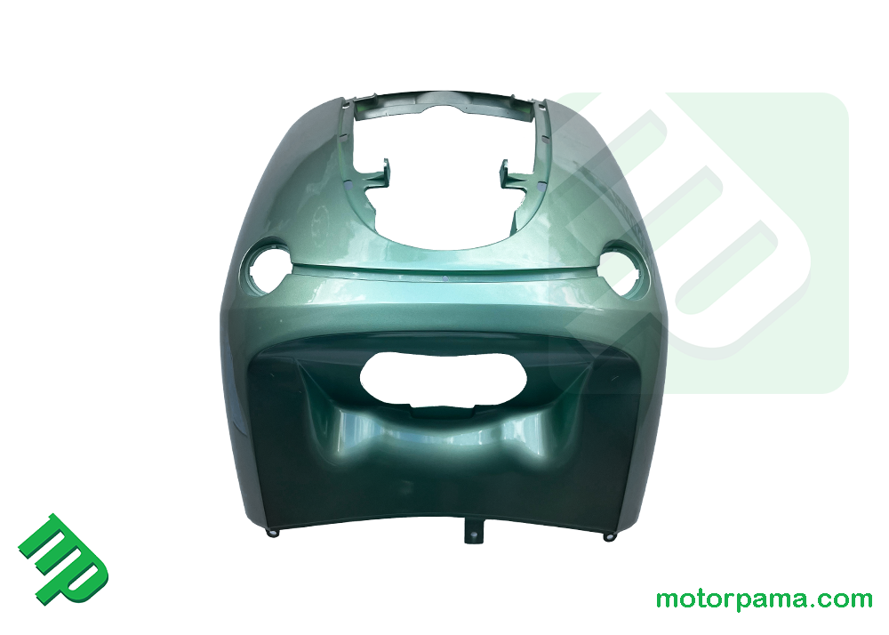 Carena scudo anteriore verde scooter Benelli Pepe 50 - immagine 2