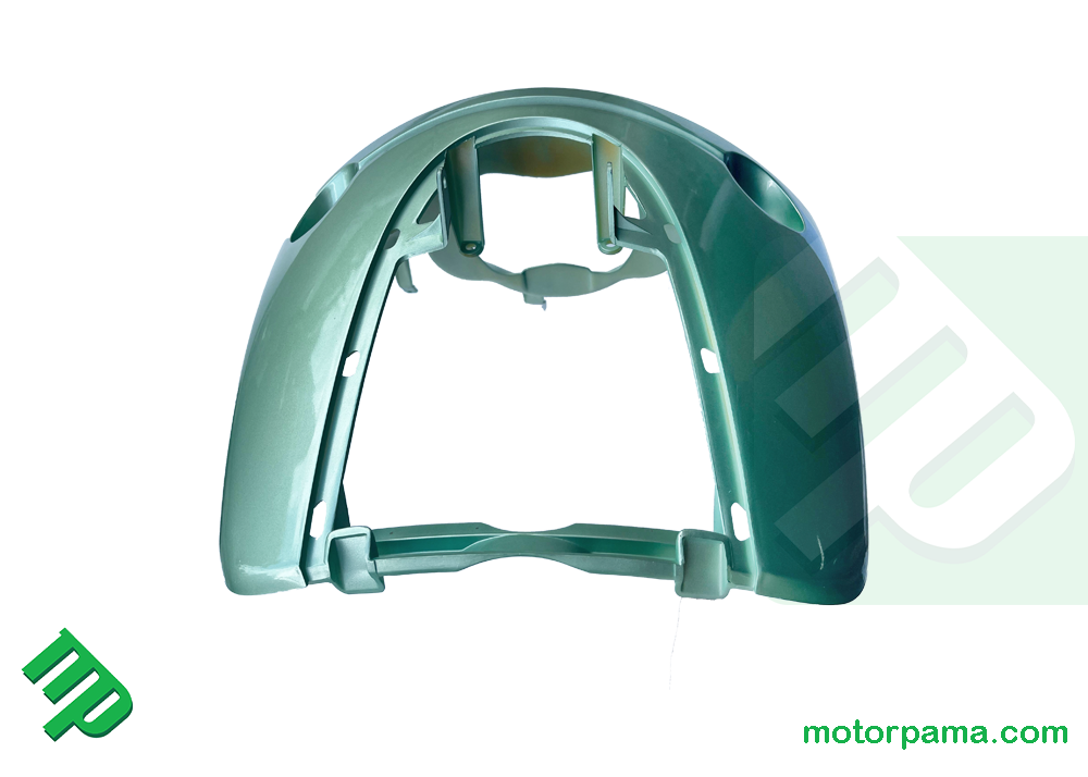 Carena scudo anteriore verde scooter Benelli Pepe 50 - immagine 4