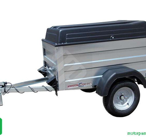 Cresci rimorchi H3 senza freni con coperchio - 300 Kg peso complessivo
