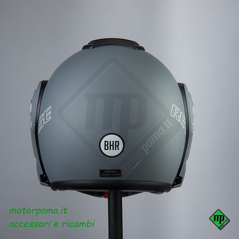 Casco Moto Flip-Up BHR 807 REVERSE Grigio Opaco - immagine 4