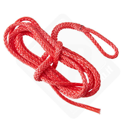 Cavo sintetico rosso per verricello Can am