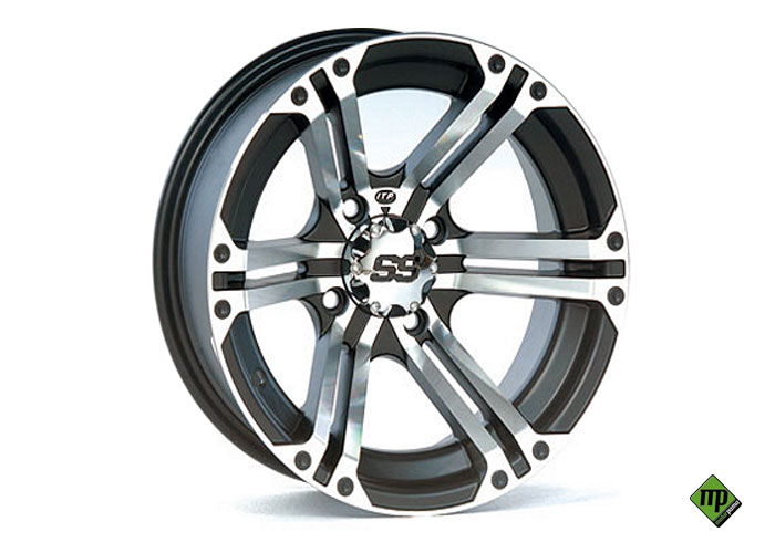 Cerchi ITP SS212 finitura Black machined misura 12 x 7 - Kawasaky