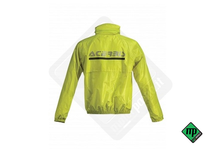 Completo antipioggia Acerbis Rain Suit Logo nero/giallo - immagine 3