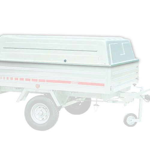 Copertura in ABS per rimorchio carrello Cresci A4 - A6B - A6BF
