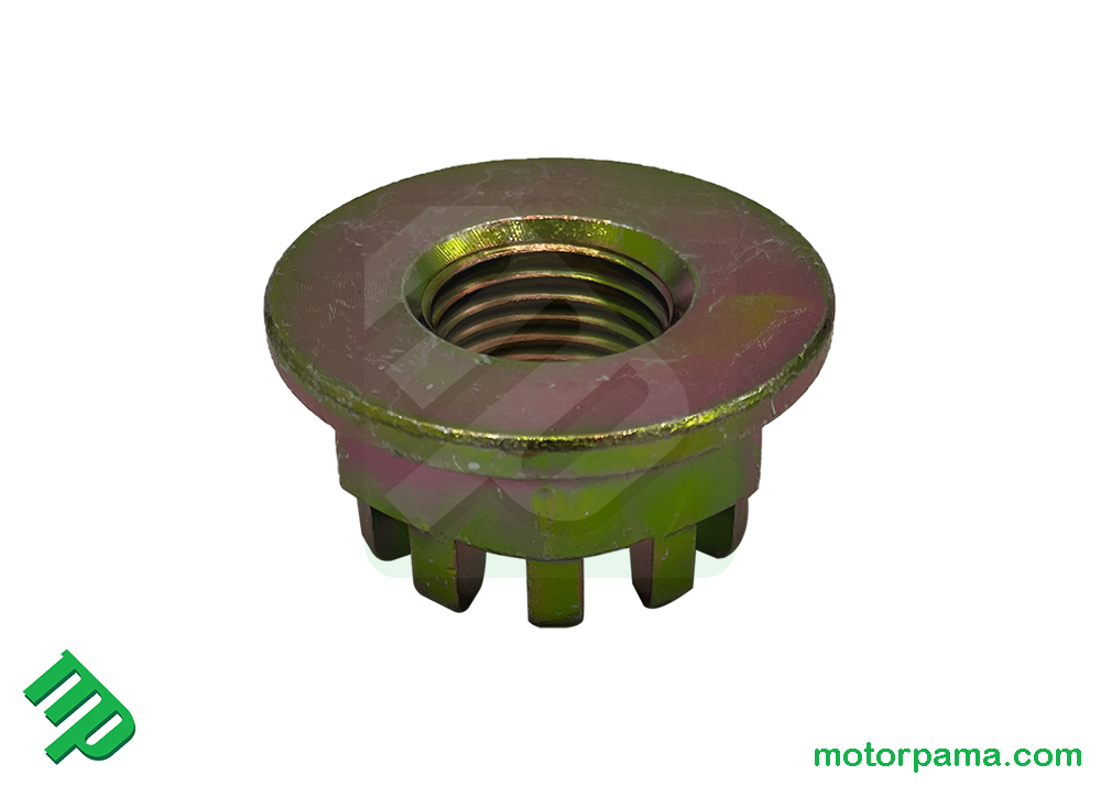 Dado mozzo assale 16mm falangiato originale quad Kymco - immagine 5