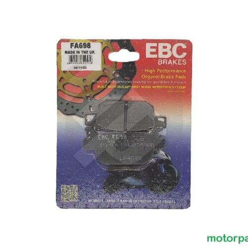 Coppia pastiglie freno posteriore per Benelli TRK / Leoncino / Imperiale