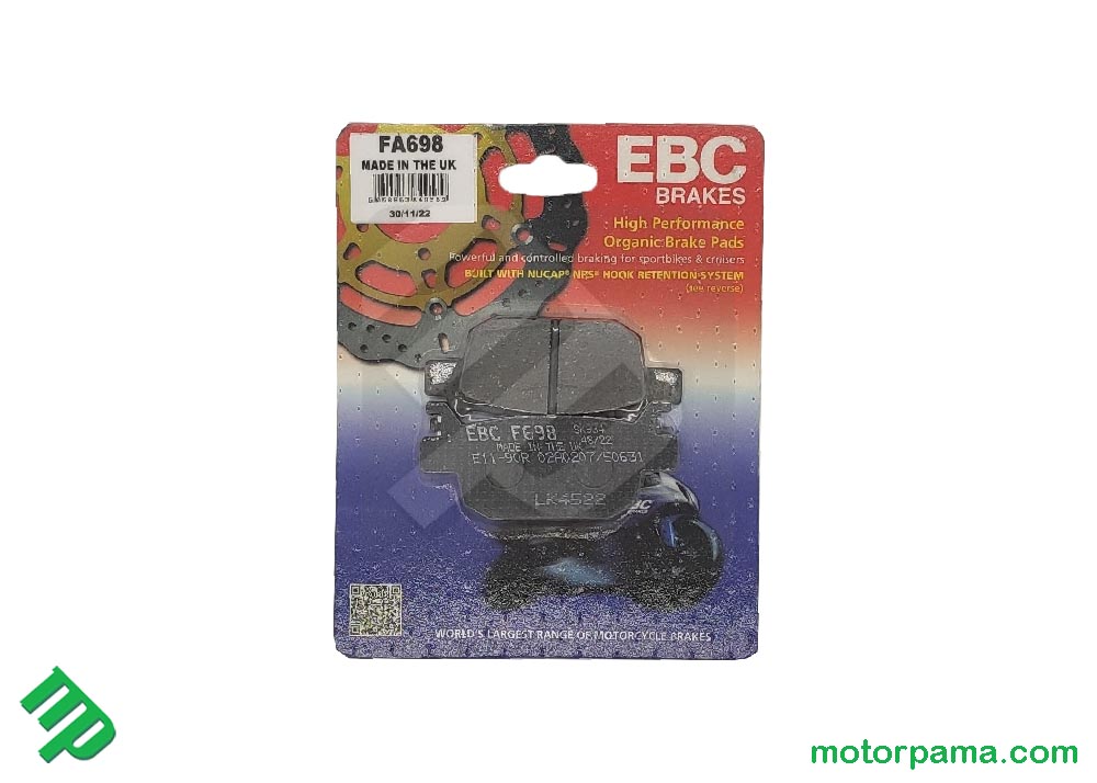 Coppia pastiglie freno posteriore per Benelli TRK / Leoncino / Imperiale