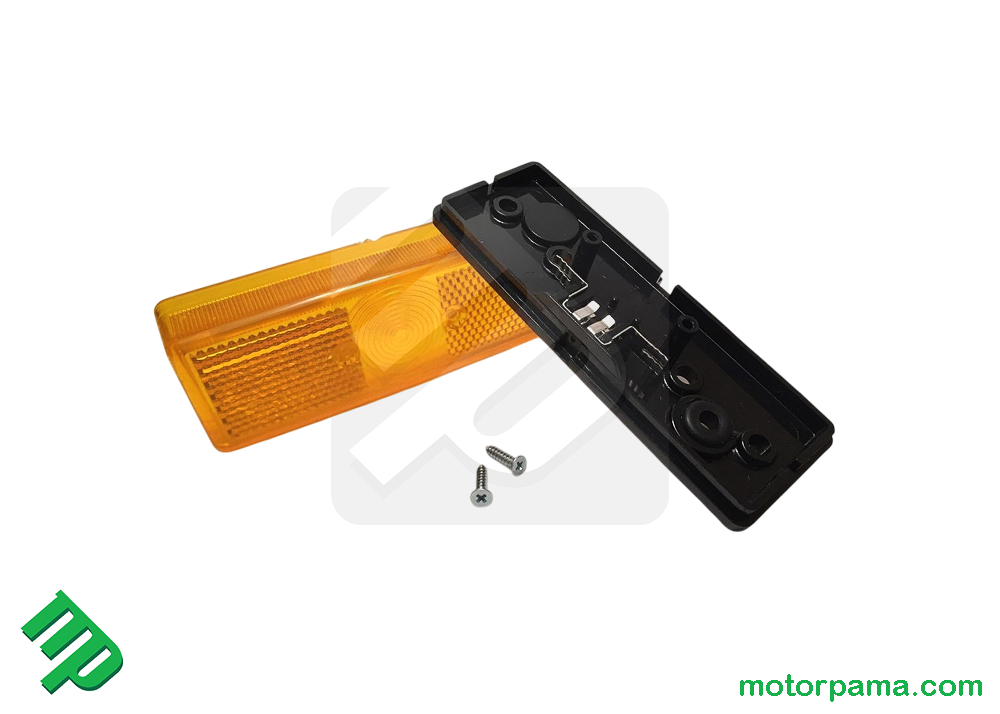 Fanalino ingombro laterale arancio Radex carrelli e rimorchi Cresci Rimorchi - immagine 2