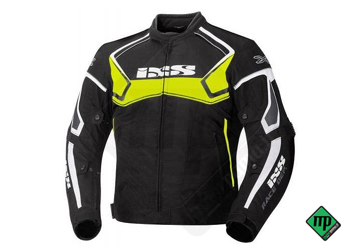 Giacca moto Ixs Activo nero-giallo-fluo-bianco