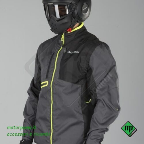 Giacca enduro Acerbis One Nero-Giallo