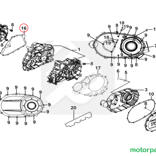 guarnizione TGB 924055 (2)