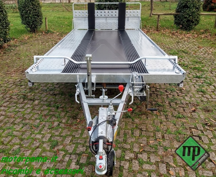 Guida antiscivolo per trasporto motoslitta su carrello 22,5 x 152 cm - immagine 4