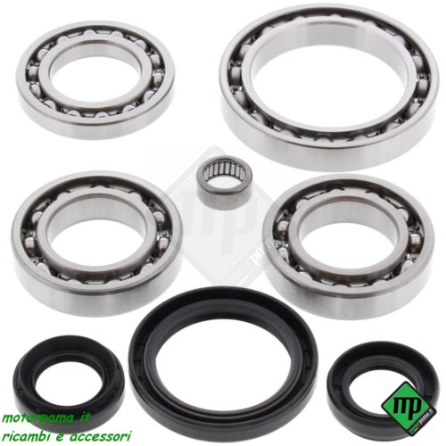 Kit revisione cuscinetti-paraoli-boccole per differenziale anteriore atv quad utv Yamaha rhino,grizzly,kodiak