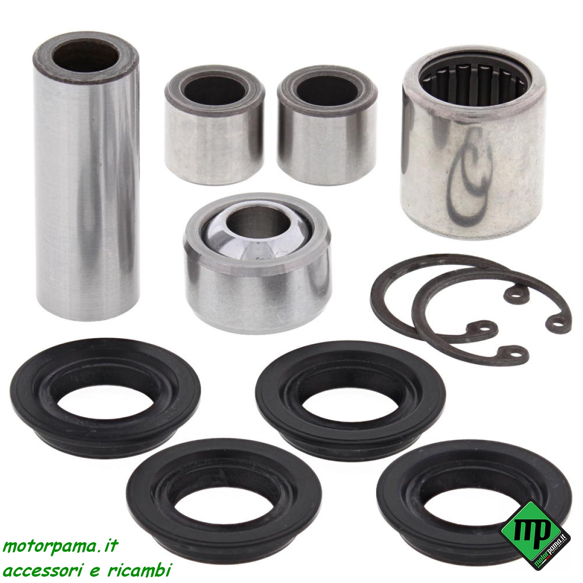 Kit revisione boccole e cuscinetti per bracci anteriore sospensione inferiore dx/sx Kawasaki Brute Force 650 / 750