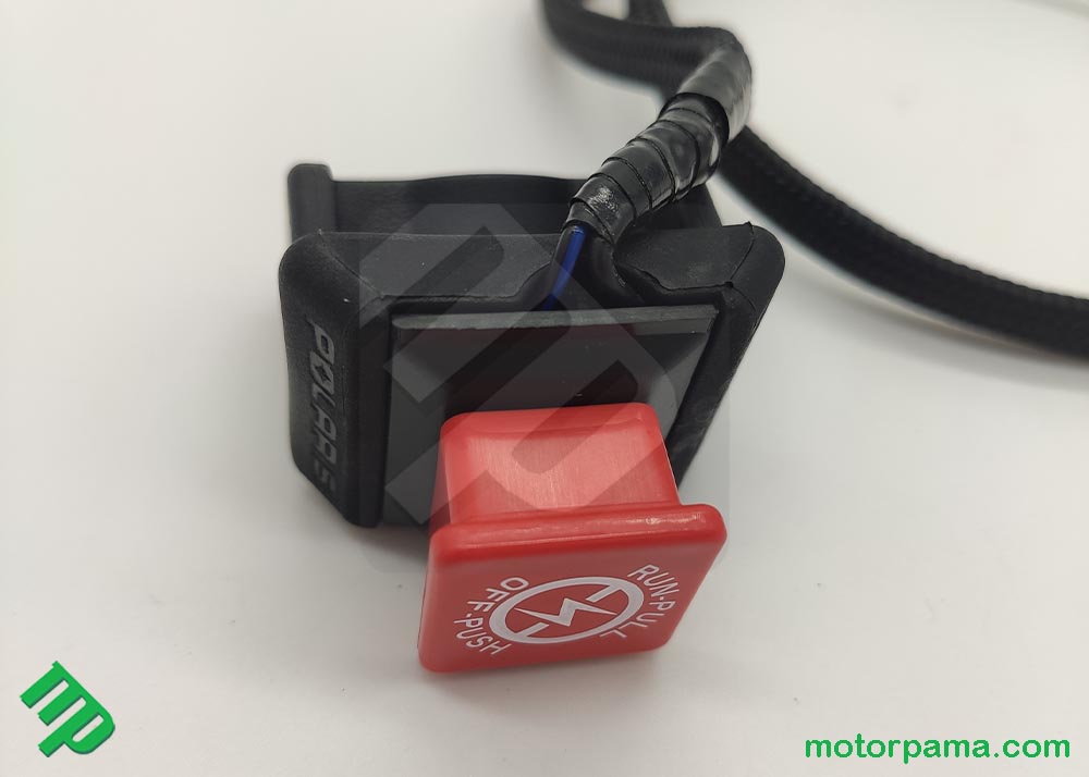 Pulsante spegnimento Polaris motoslitta AXYS / RMX