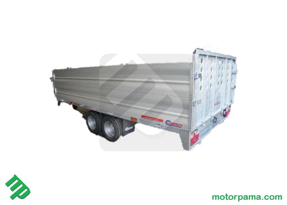 Kit sovrasponde carrello Cresci rimorchi PT35