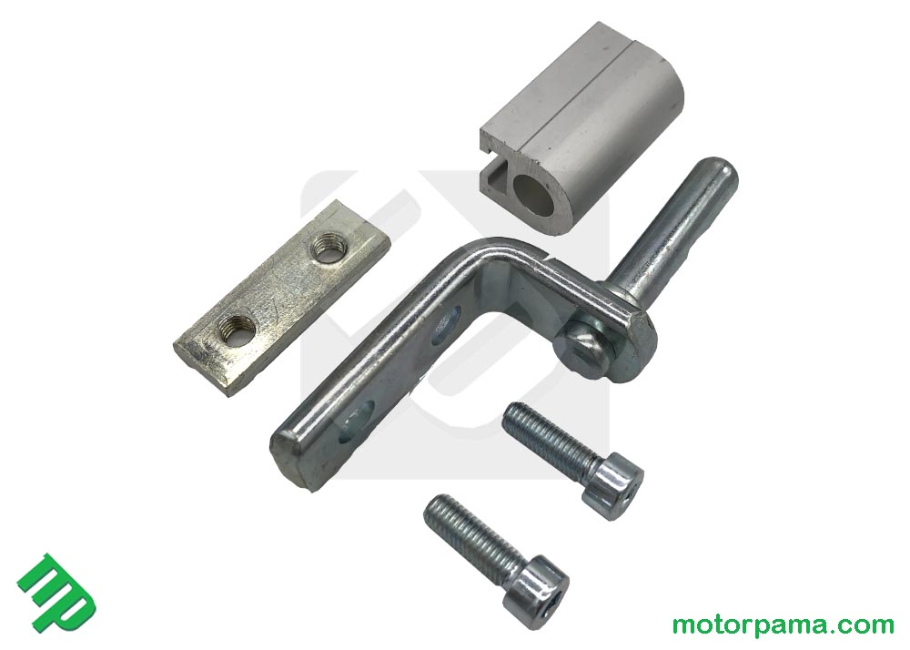 Cerniera sponda alluminio carrello Cresci rimorchi