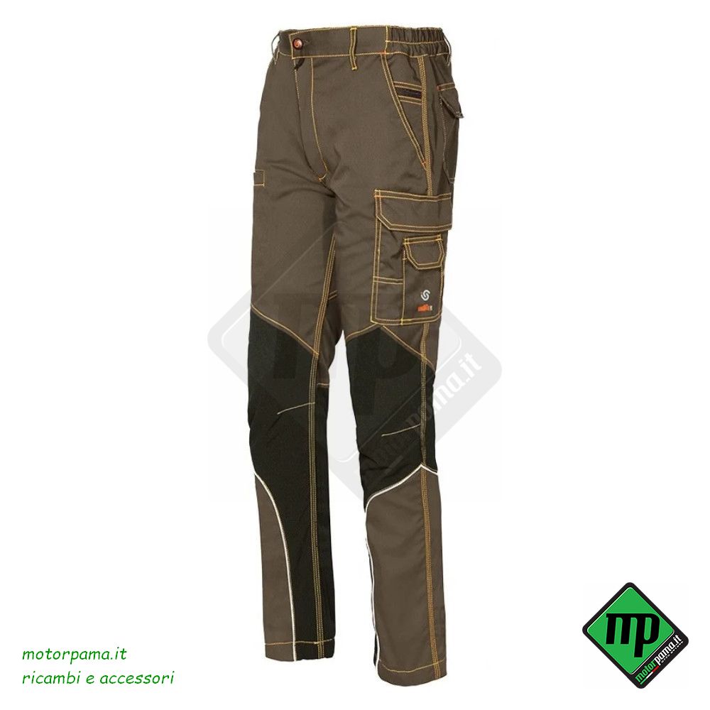 Pantaloni da lavoro Issa STRETCH EXTREME colore Moss