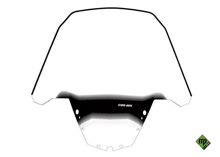 Parabrezza ultra alto - Can am 41 cm