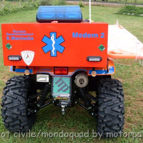 Quad Atv Yamaha Bruin 4500 allestimento speciale Nucleo Sommozzatori