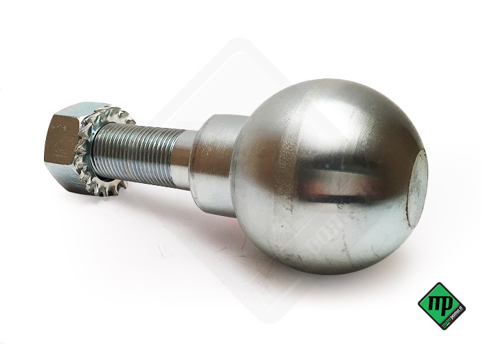 Sfera gancio traino quad universale diametro filetto 18 mm