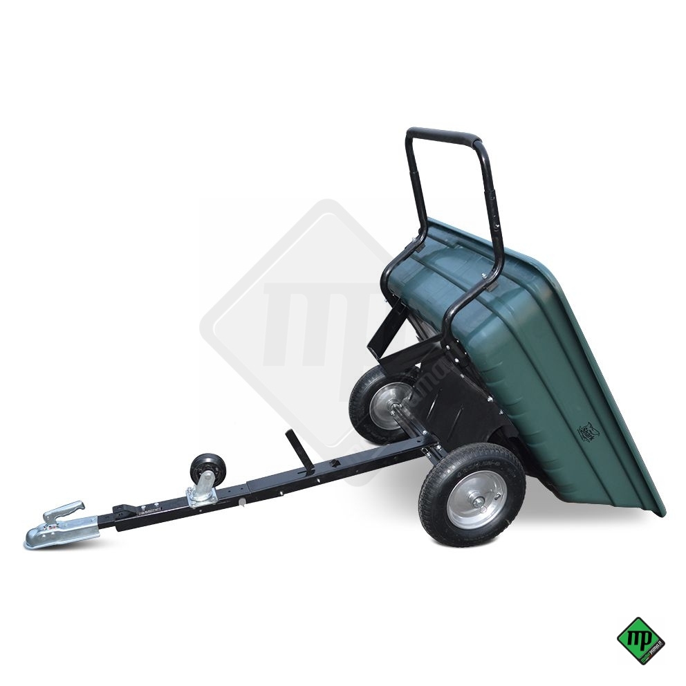 Rimorchio per ATV da giardino 150 VERDE - immagine 2