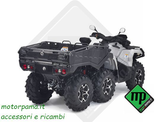 Sponde laterali e sponda posteriore per Can-am Outlander 6X6