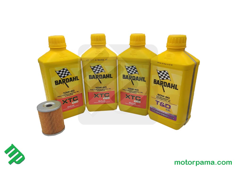 Kit tagliando BASE + olio differenziale CF Moto