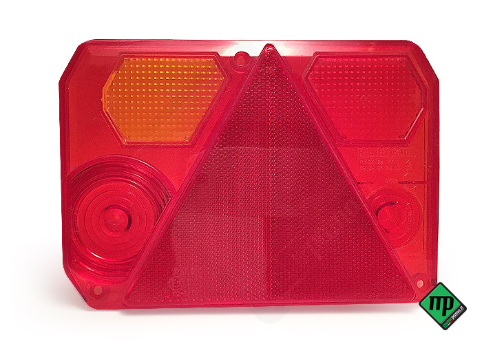 Trasparente / vetro per fanale di posizione SX Radex per serie B C H - PT1 - PT4 - PT7 - TM5 - TM6 R B - 750R
