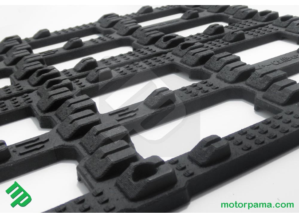 kit 2 Griglie tassellate per grip cingolo motoslitta - immagine 3