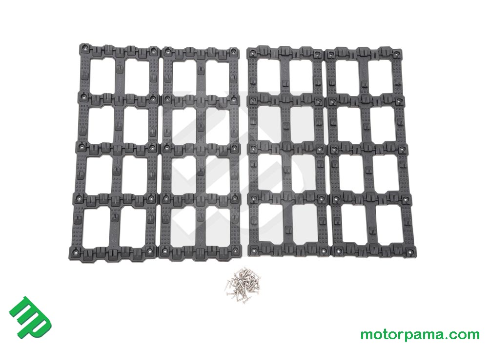 kit 2 Griglie tassellate per grip cingolo motoslitta