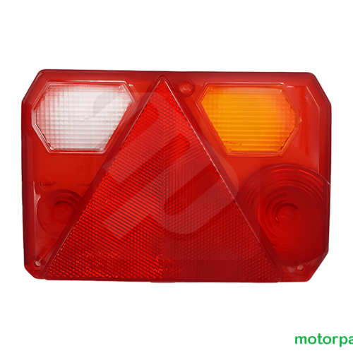 Trasparente per fanale di posizione destro Radex per carrello originale Cresci Rimorchi serie B / C / H / PT1 / PT4 / PT7 / TM5 / TM6 / RB / 750R