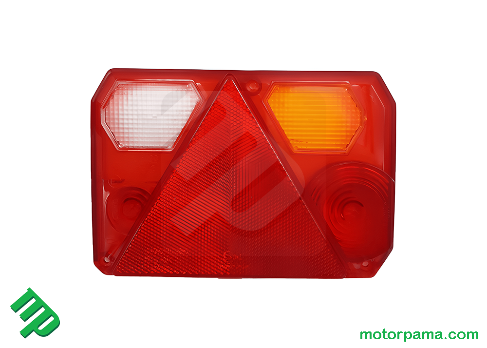 Trasparente per fanale di posizione destro Radex per carrello originale Cresci Rimorchi serie B / C / H / PT1 / PT4 / PT7 / TM5 / TM6 / RB / 750R