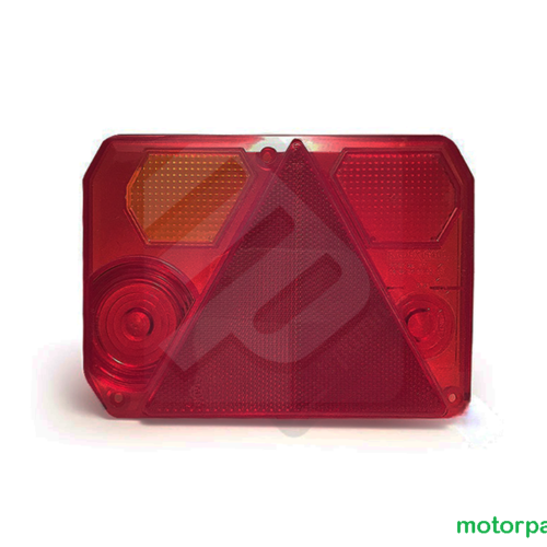 Trasparente per fanale sinistro FNL029 originale Cresci Rimorchi per serie B / C / H / PT1 / PT4 / PT7 / TM5 / TM6 / RB / 750R